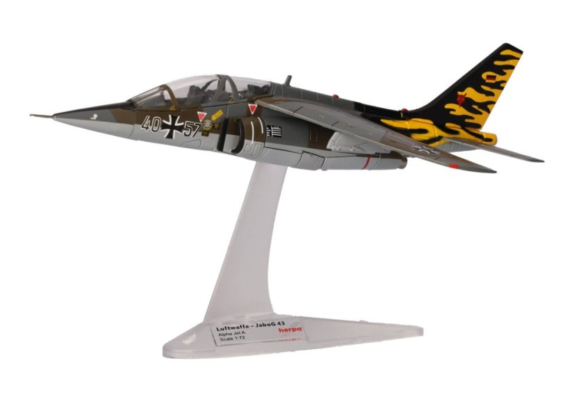 Luftwaffe Alpha Jet A 40+57 - Fighter Bomber Wing 43, Oldenburg - NATO Tiger Meet 1991;  1:72