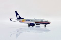 Boeing 737-700 Aeromexico N784XA "GO VISA" livery (leštěné);  1:400