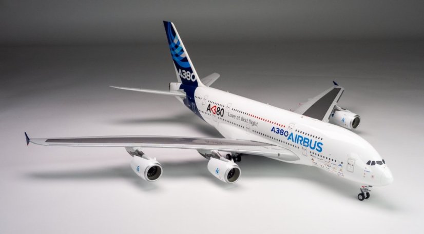 Airbus A380 House Color "Love at First Flight A380" F-WWDD;  1:200
