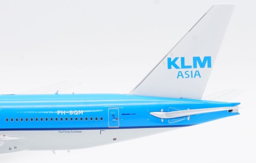 inflight 200 if772kla0923 boeing 777 206er klm asia ph bqm with 100 year logo 9