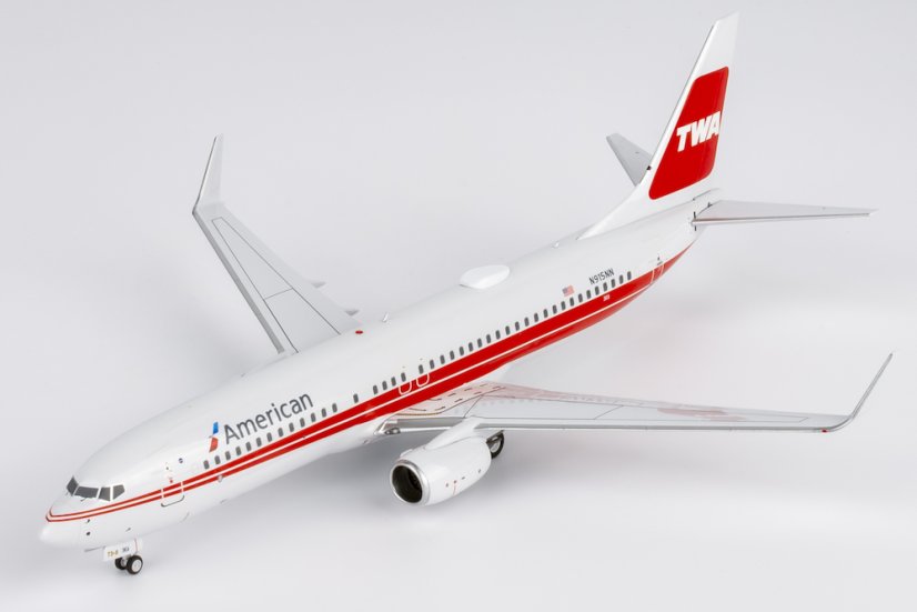 Boeing 737-800 American Airlines N915NN "TWA retro" livery;  1:200
