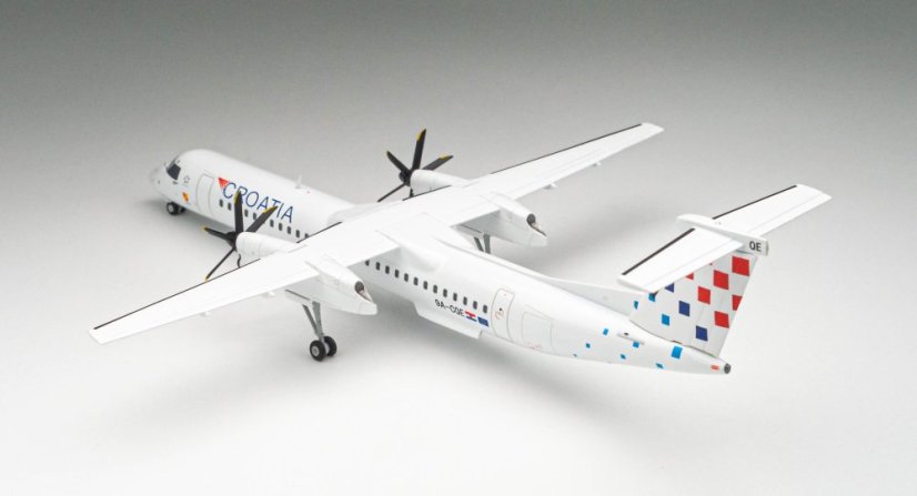 Bombardie Dash-8 Q400 Croatia Airlines “Zagorje” 9A-CQE;  1:200