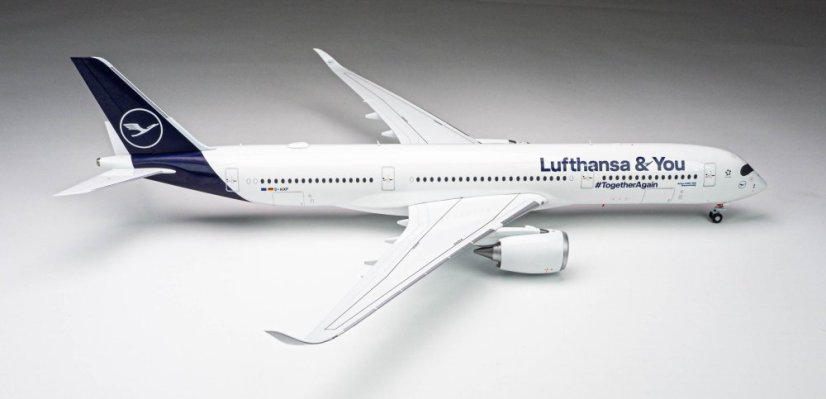Airbus A350-900 Lufthansa D-AIXP “Lufthansa & You” livery;  1:200