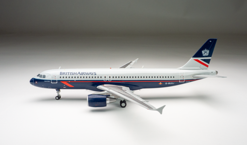 Airbus A320 British Airways G-BUSJ "Landor" livery;  1:200