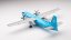 Fokker 50 Maersk Air OY-MMT;  1:200