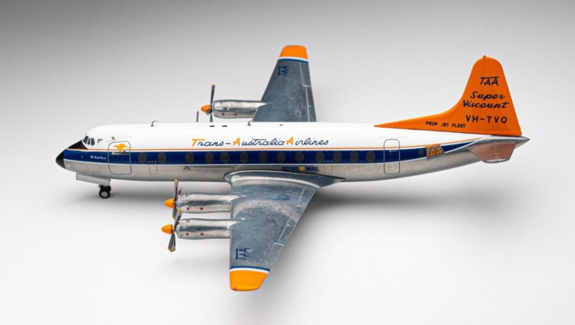 Vickers Viscount 800 TAA Trans Australian Airlines VH-TVQ;  1:200