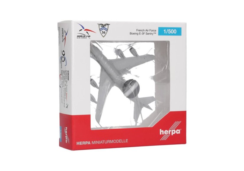 Boeing E-3F AWACS Sentry French Air Force 36-CB "90th Anniversary" livery;  1:500