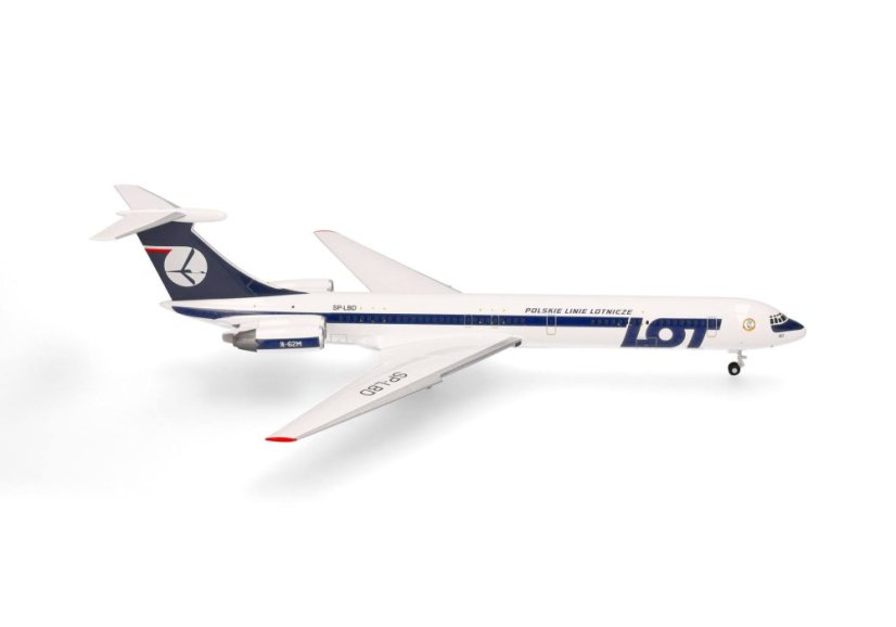 Ilyushin IL-62M LOT SP-LBD “Wladyslaw Sikorski”;  1:200