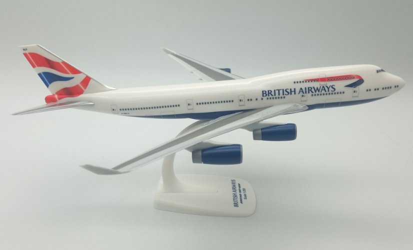 Boeing 747-400 British Airways G-BNLG;  1:250
