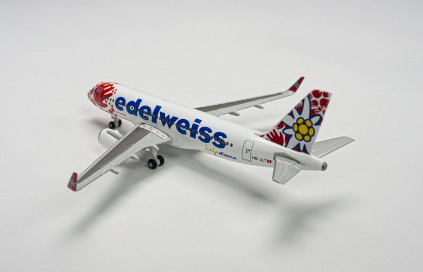 Airbus A320 Edelweiss "Help Alliance" livery HB-JLT;  1:500