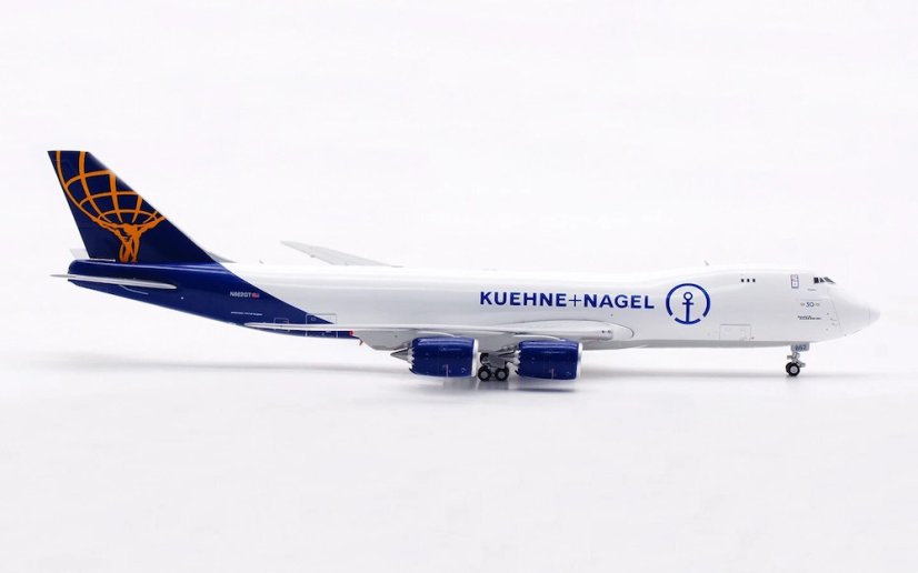 Boeing 747-8F Atlas Air/Kuehne + Nagel N862GT;  1:400