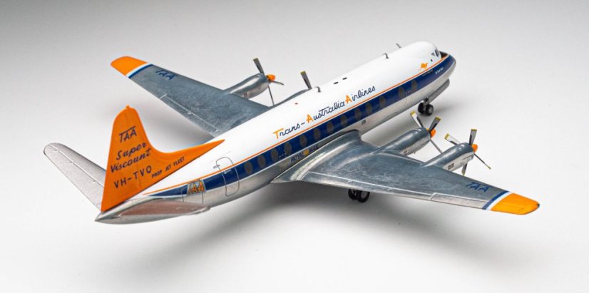 Vickers Viscount 800 TAA Trans Australian Airlines VH-TVQ;  1:200