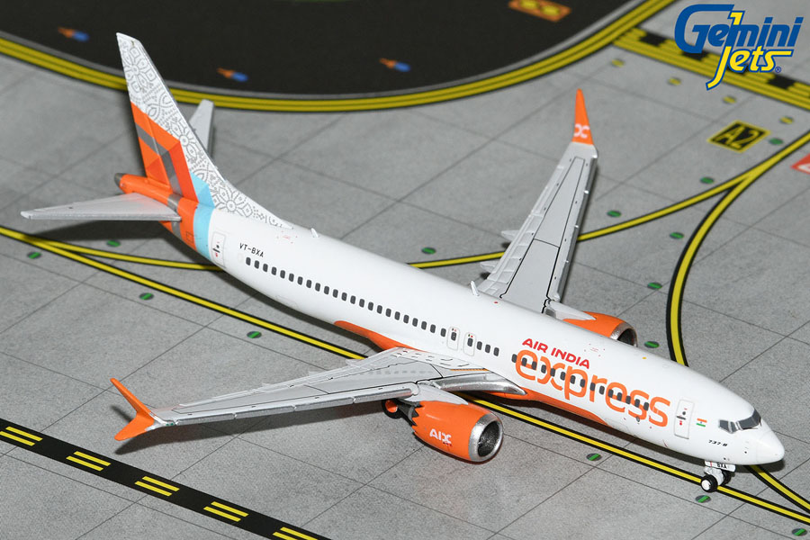 Boeing 737 MAX VT-BXA Air India Express; 1:400 :: - Main Image