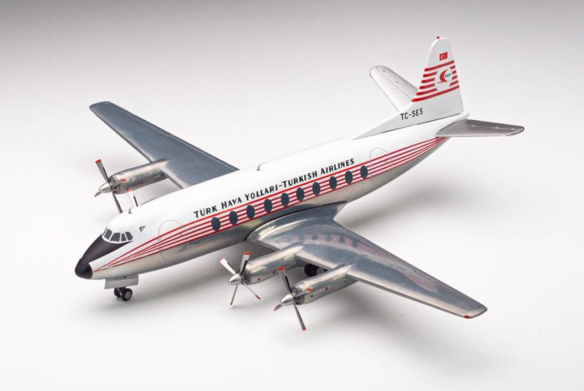 Vickers Viscount 700 Turkish Airlines TC-SES;  1:200