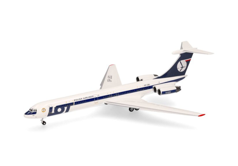 Ilyushin IL-62M LOT SP-LBD “Wladyslaw Sikorski”;  1:200