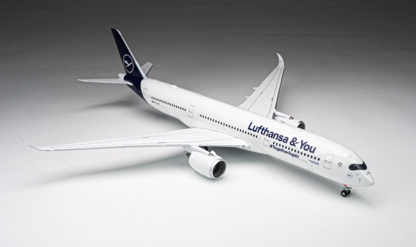 Airbus A350-900 Lufthansa D-AIXP “Lufthansa & You” livery;  1:200