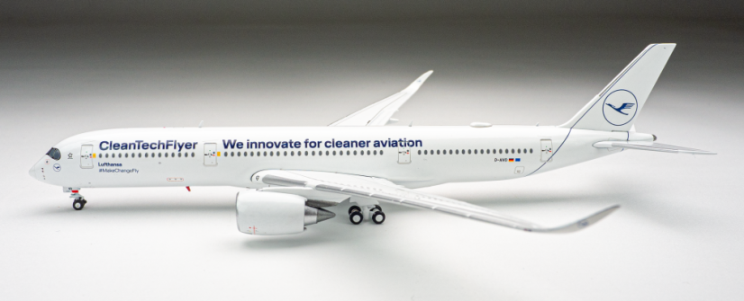 Airbus A350-900 Lufthansa D-AIVD "CleanTechFlyer" livery;  1:400