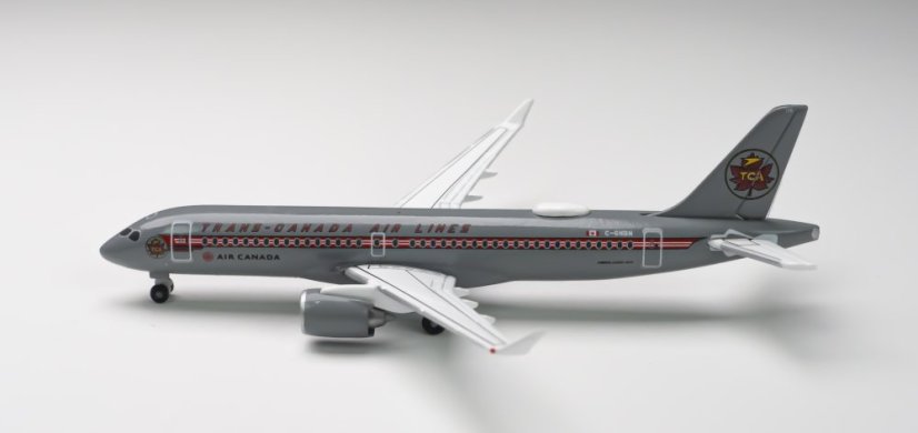 Airbus A220-300 Air Canada C-GNBN retro "Trans Canada Air Lines";  1:500