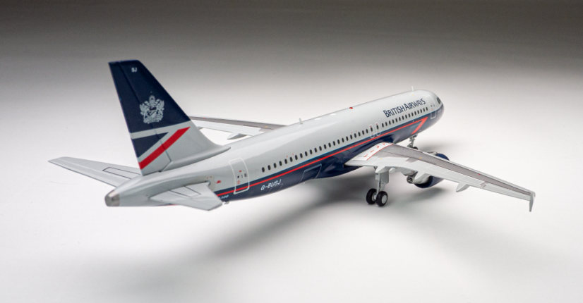 Airbus A320 British Airways G-BUSJ "Landor" livery;  1:200