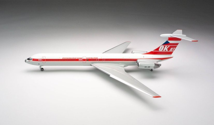 Ilyushin IL-62M OK-JBI ČSA Československé státní aerolinie;  1:200