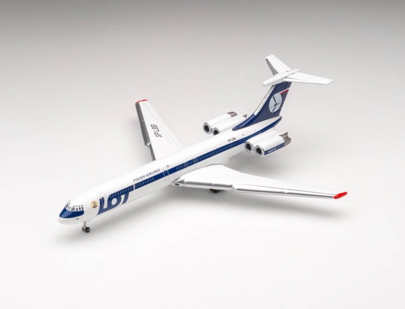 Ilyushin IL-62M LOT SP-LBB "Ignacy Paderewski";  1:500