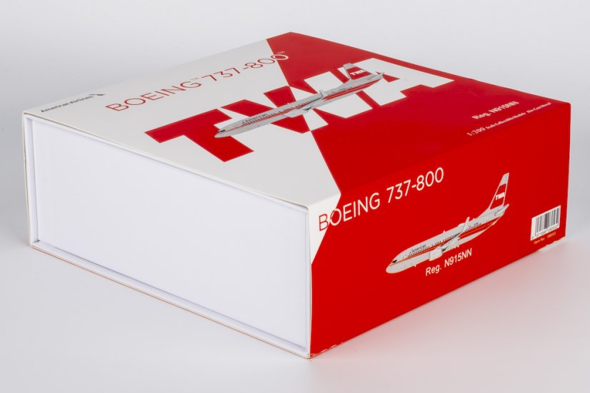 Boeing 737-800 American Airlines N915NN "TWA retro" livery;  1:200