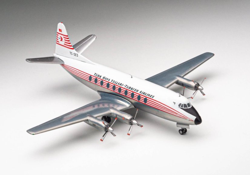 Vickers Viscount 700 Turkish Airlines TC-SES;  1:200
