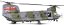 Boeing CH MK1 Chinook RAF Royal Air Force ZA711 No.7 Squadron, Task Force Libanon 1984;  1:72
