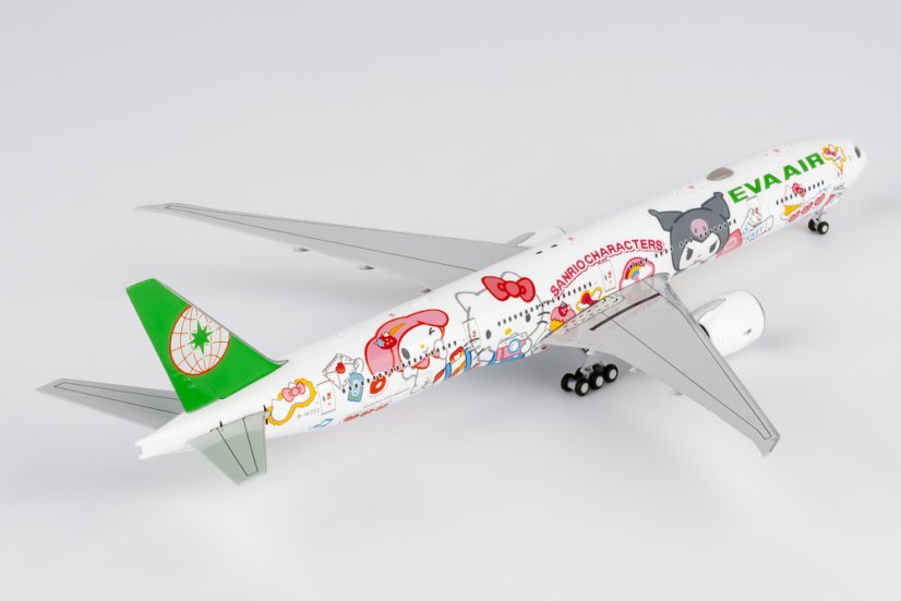 Boeing 777-300ER EVA Air B-16722 "Hello Kitty" livery;  1:400