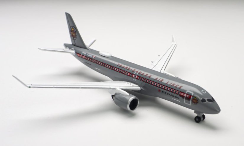 Airbus A220-300 Air Canada C-GNBN retro "Trans Canada Air Lines";  1:500