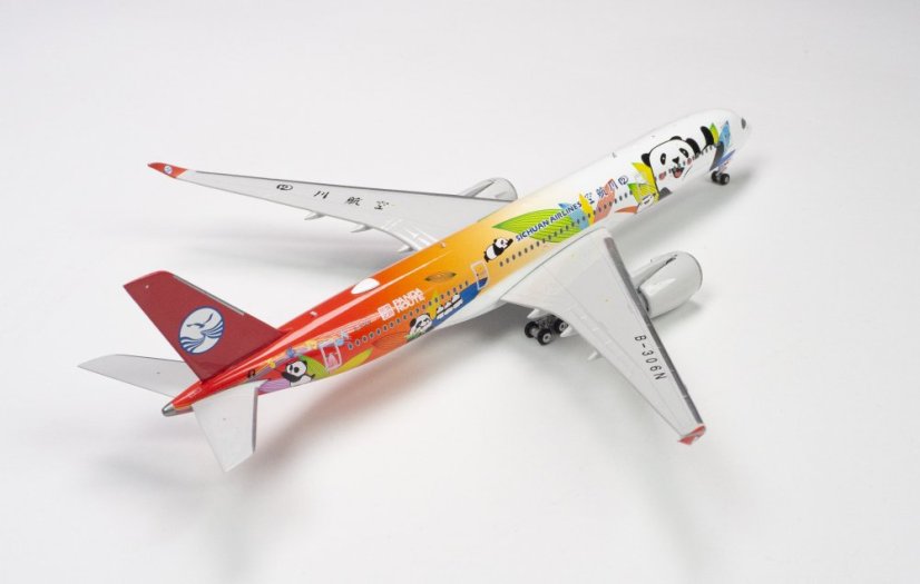 Airbus A350-900 Sichuan Airlines "Panda Route" B-306N;  1:400