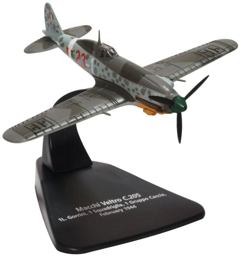 Macchi C.205 Veltro Italian Air Force 1944;  1:72