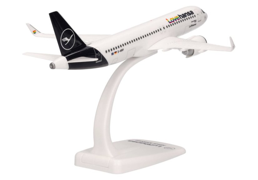 Airbus A320neo Lufthansa D-AINY "Lovehansa" livery;  1:200