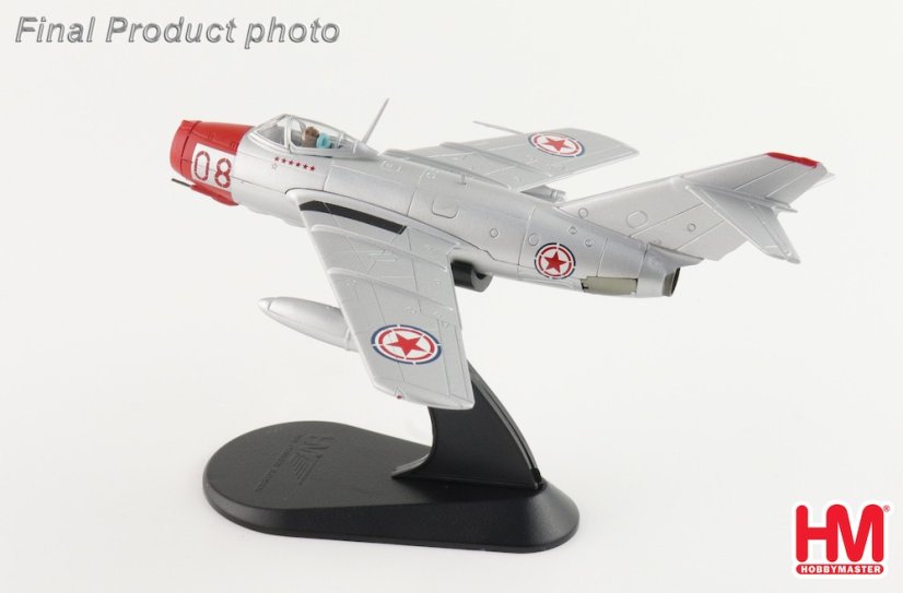 MIG-15bis Red 08, Chinese People's Volunteers Air Force, 1950s;  1:72