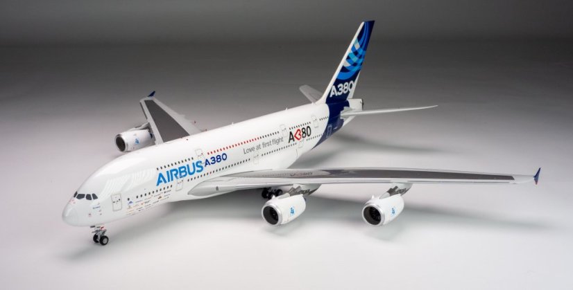 Airbus A380 House Color "Love at First Flight A380" F-WWDD;  1:200