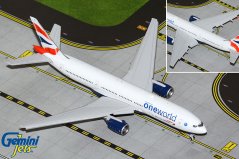GJBAW2194F Boeing 777 200ER British Airways oneworld G YMMR flaps down