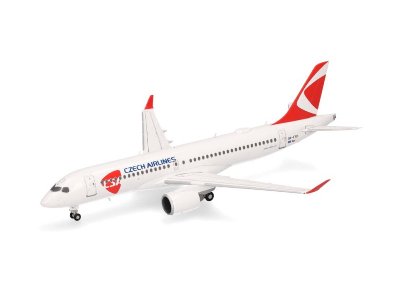 Airbus A220-300 ČSA Czech Airlines OK-FYD;  1:200