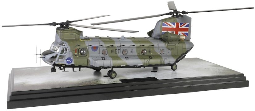 Boeing CH MK1 Chinook RAF Royal Air Force ZA711 No.7 Squadron, Task Force Libanon 1984;  1:72