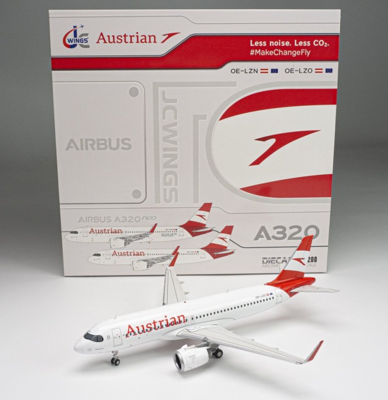 Austrian Airlines Airbus A320neo OE-LZO;  1:200