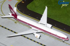 G2QTR1145 Boeing 777 300ER Qatar Airways A7 BAC 25th Anniversary retro livery