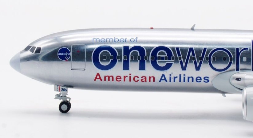 inflight 200 if763aa0323p boeing 767 300 american one world n395an polished 6