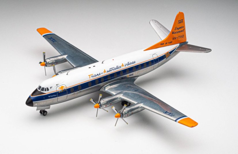 Vickers Viscount 800 TAA Trans Australian Airlines VH-TVQ;  1:200