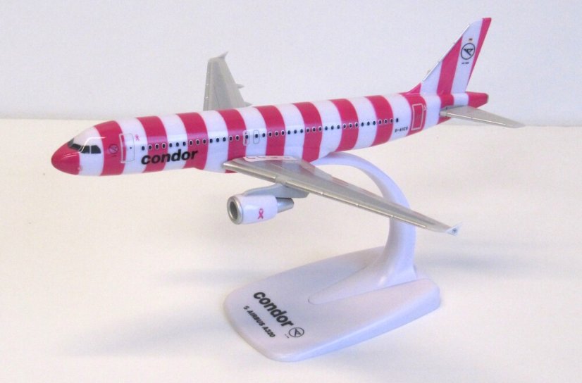 Airbus A320 Condor D-AICS "Breast Cancer Awareness" livery;  1:200