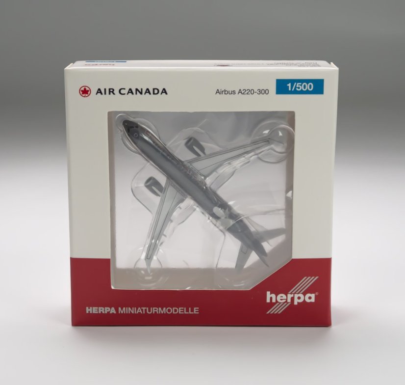 Airbus A220-300 Air Canada C-GNBN retro "Trans Canada Air Lines";  1:500