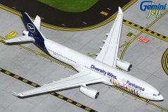 GJDLH2191 Airbus A330 300 Lufthansa Fanhansa Diversity Wins. D AIKQ
