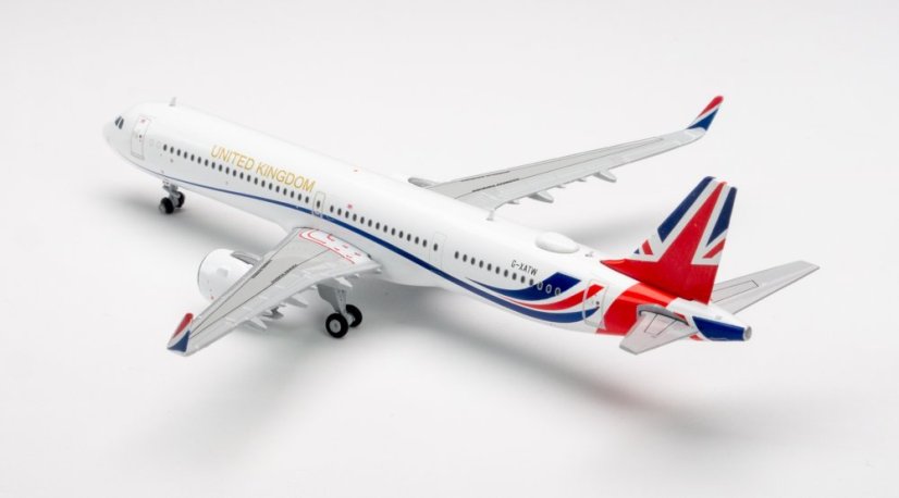 Airbus A321neo RAF Royal Air Force United Kingdom G-XATW;  1:400