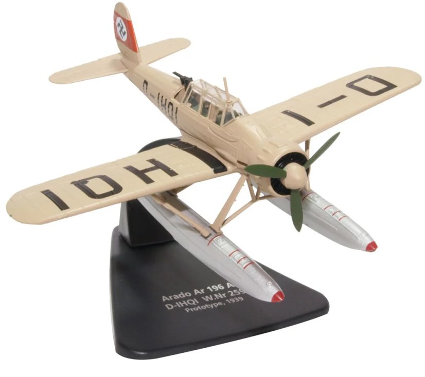 Arado AR196 D-IHQI Luftwaffe Prototype 1938;  1:72