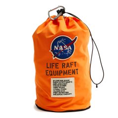 NASA orange bag