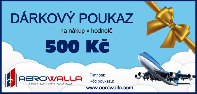 Dárkový poukaz 500 Kč