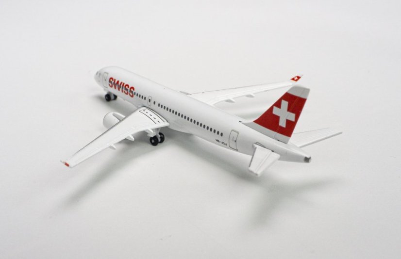 Airbus A220-300 Swiss HB-JCU "Davos";  1:500